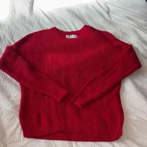Hollister Red Sweater